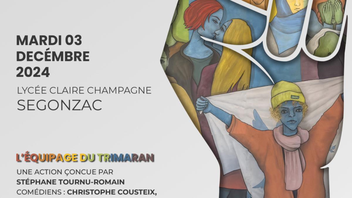 Affiche "Nous Sommes Tous..." à Segonzac